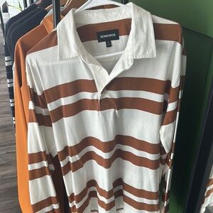 Bonobos Men’s Long Sleeve Rugby Polo